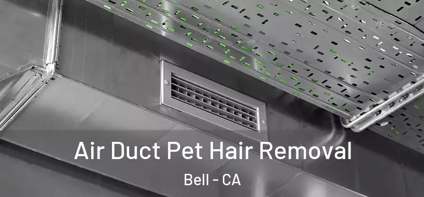 Air Duct Pet Hair Removal Bell - CA