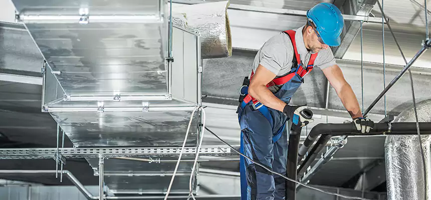 Precise Air Duct Vent Installation in Bell